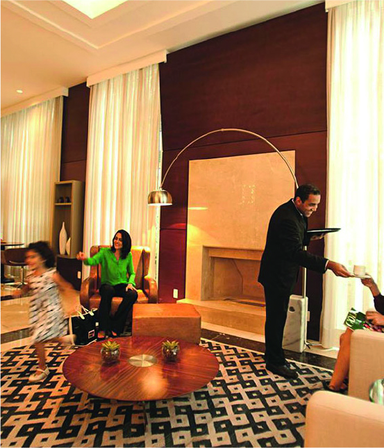 lobby de hotel